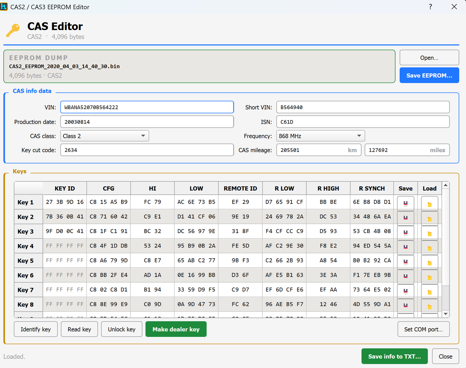 CAS2 Editor