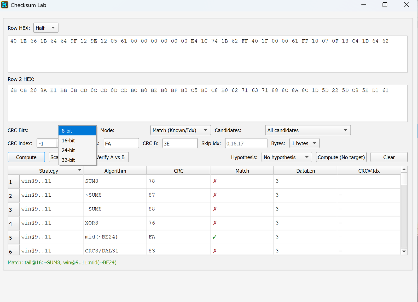 Tools menu path
